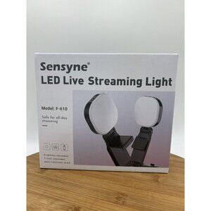Selfie Phone Light Clip-on LED Live Streaming Light with stand for Laptop Tablet